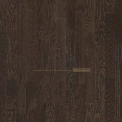 Паркетна дошка POLARWOOD Ясень Lungo, кантрі, темно-коричневий лак V0, м²